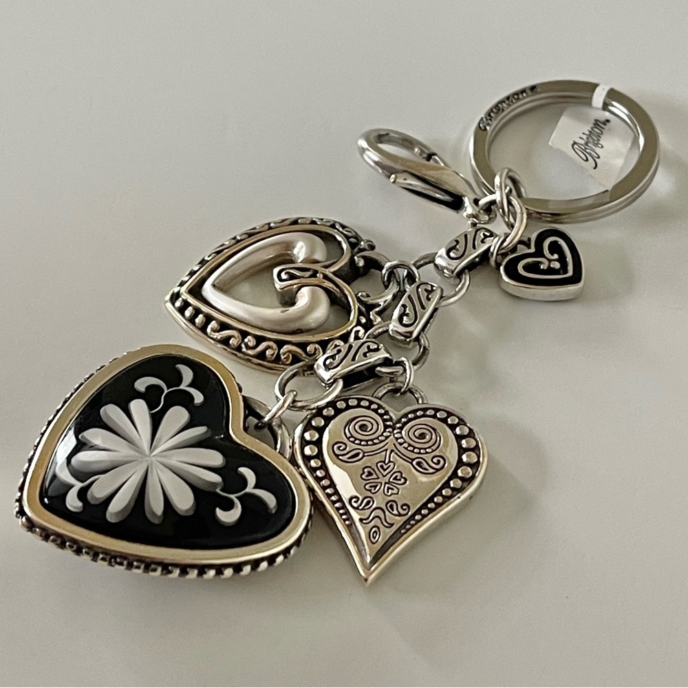 Brighton Keychain Handbag Charm NWT Retired Water Lily - Picture 4 of 9